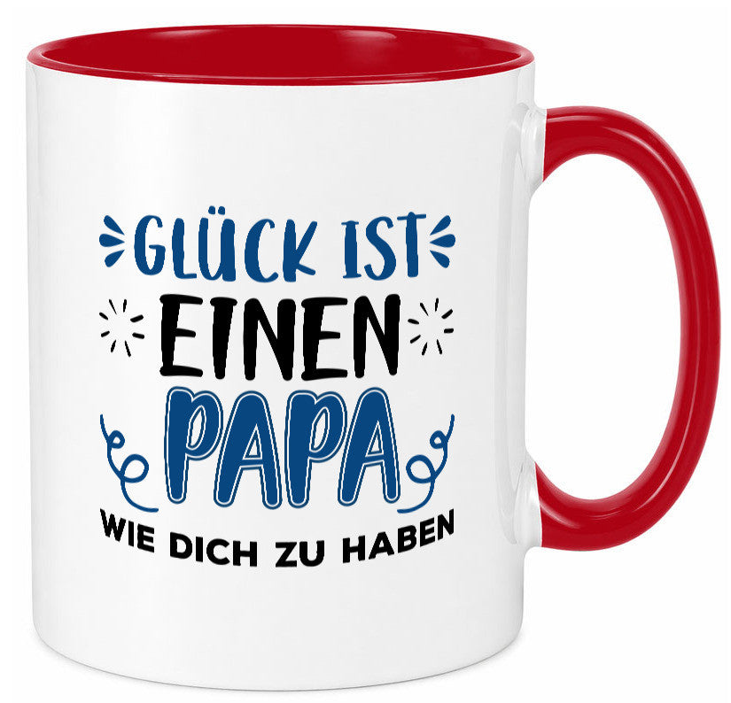 Einen Papa wie dich | Vater Tasse Vatertag Glück Geschenk Familie Geschenkidee