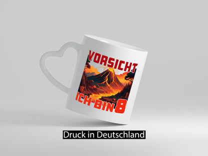 8. Geburtstag | 8 Jahre Vulkanausbruch Vulkan Geschenk Geschenkidee lustiger