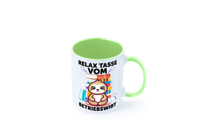 Relax Tasse: Betriebswirt | Betriebswirtschaft lustiger Spruch Geschenk Humor