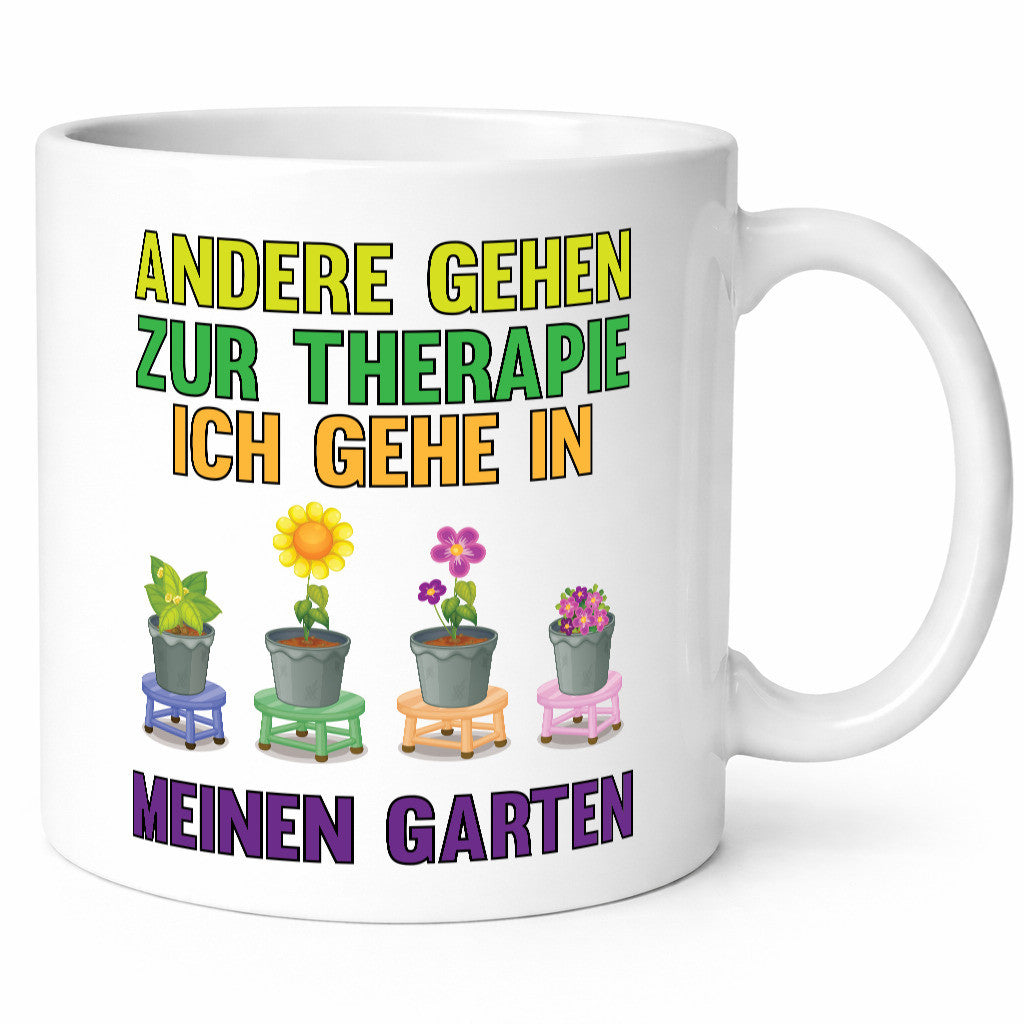 Andere gehen zur Therapie ich gehe in meinen Garten lustiger Spruch Geschenk