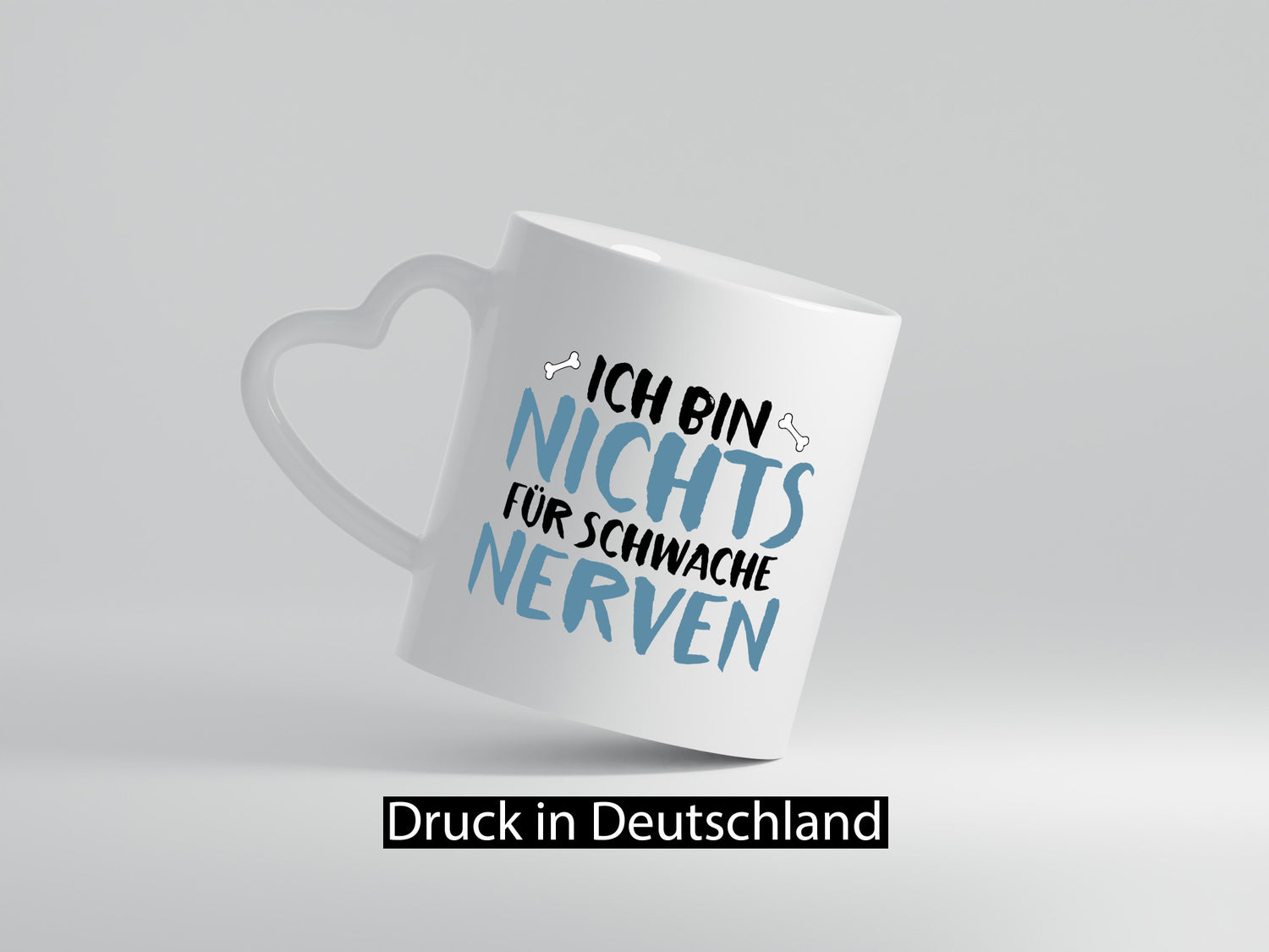 Nichts für schwache Nerven | Humor Temperament Spruch Geschenk Geschenkidee