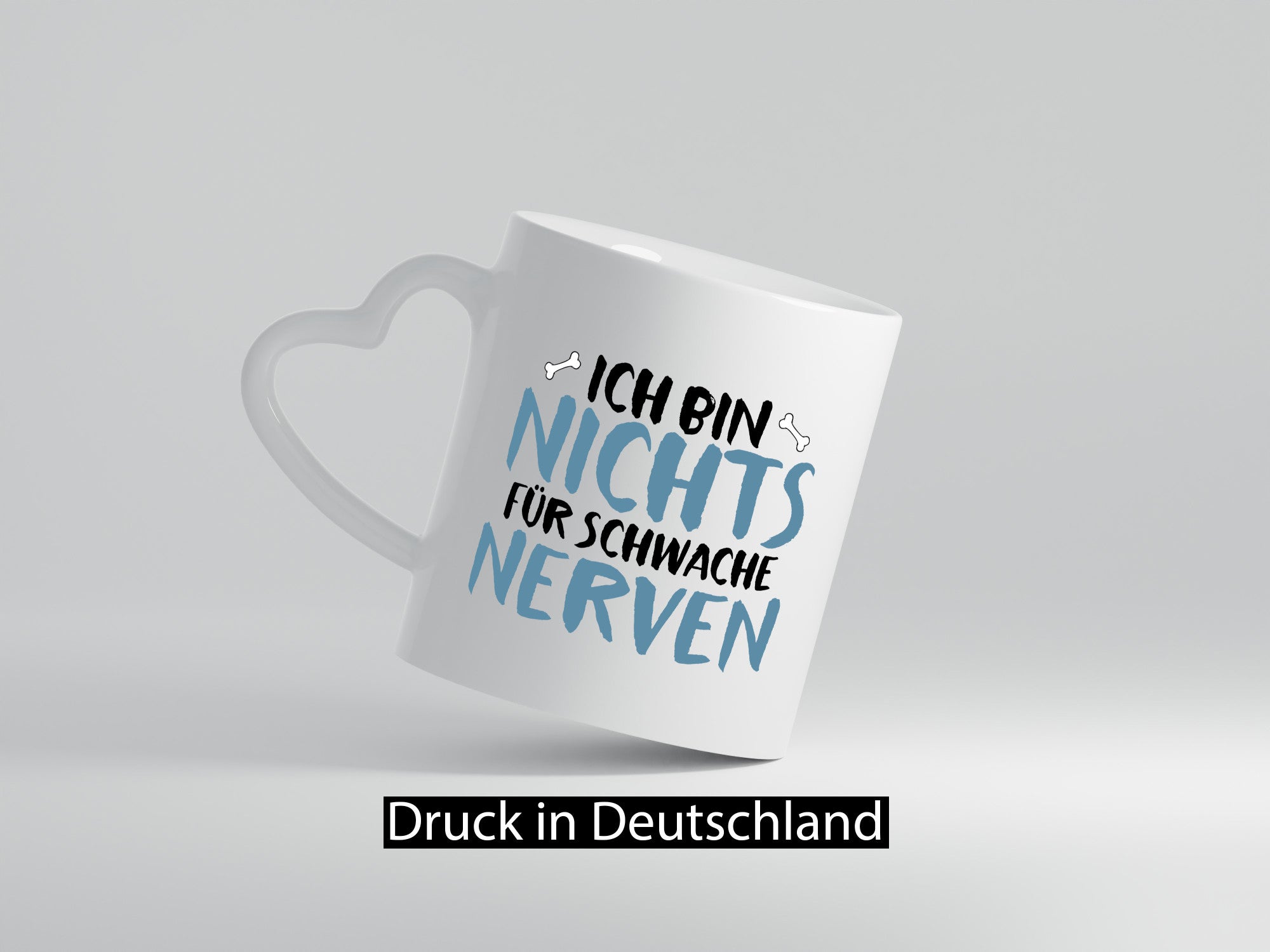 Nichts für schwache Nerven | Humor Temperament Spruch Geschenk Geschenkidee