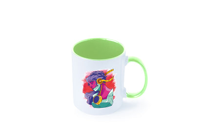Zeichnung | Kunst Tasse Frauen Motiv cooles Design Humor Geschenkidee
