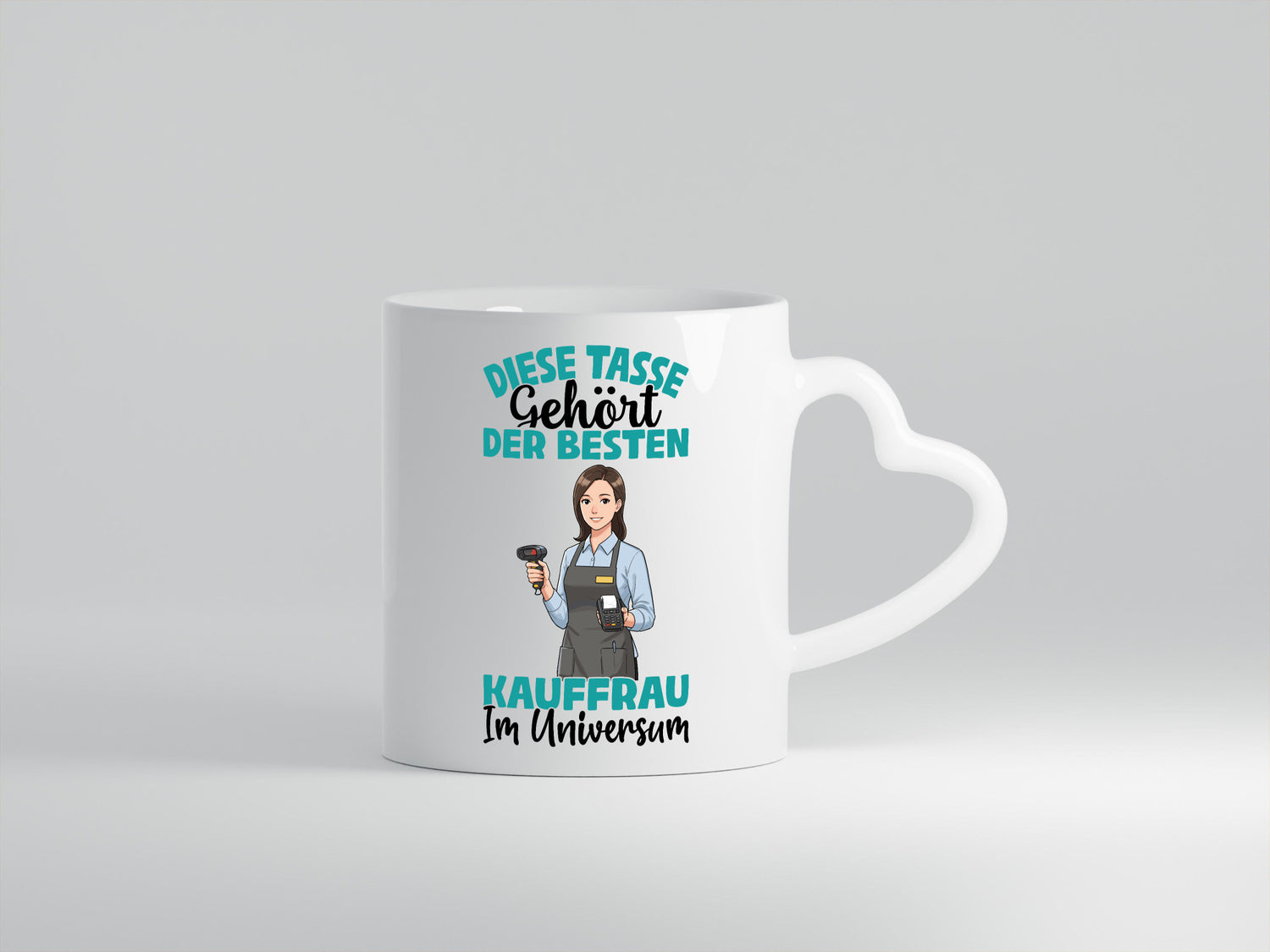 Im Universum: Kauffrau | Kauffrauen lustig Humor Geschenkidee Geschenk Tasse
