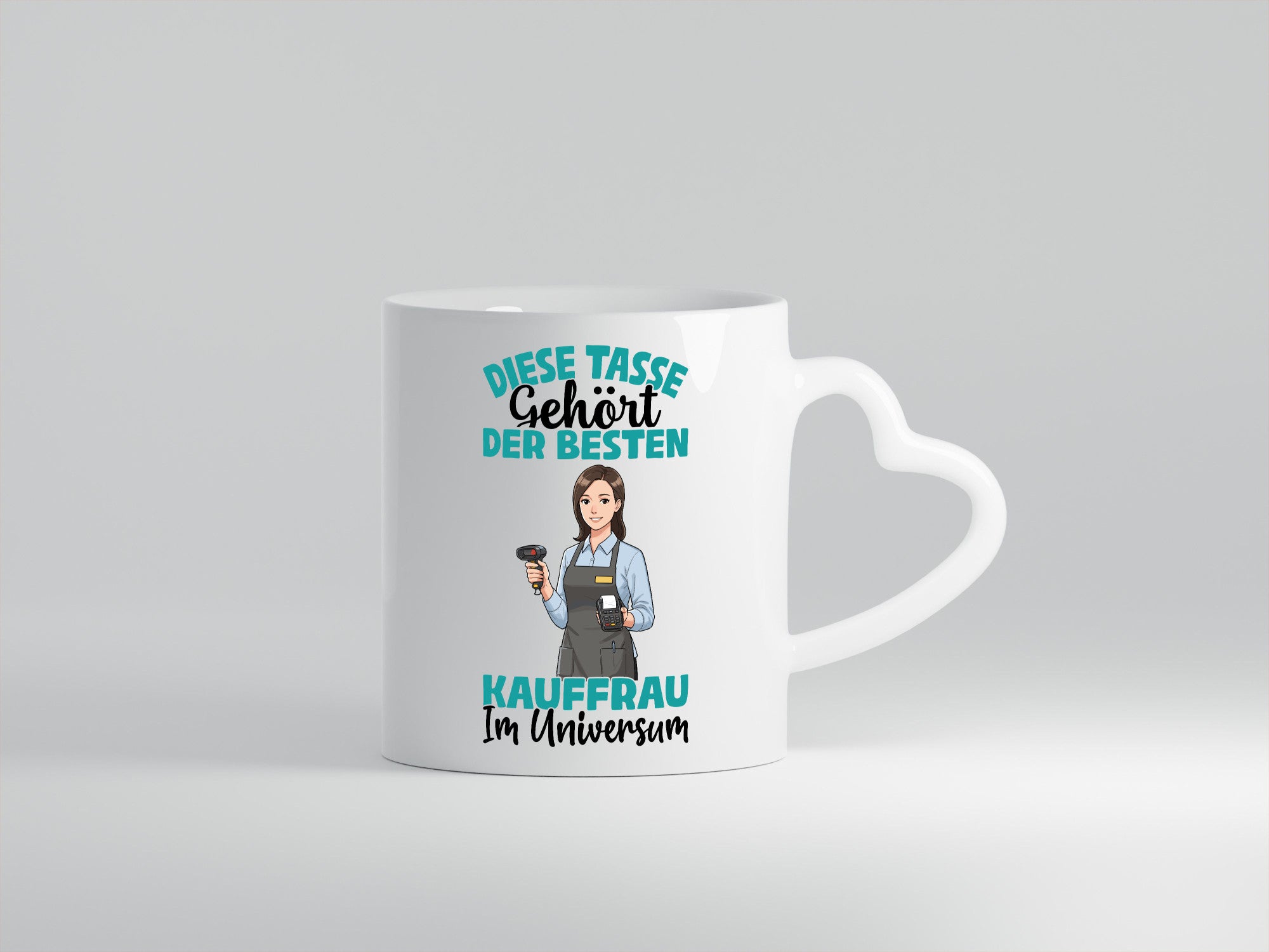 Im Universum: Kauffrau | Kauffrauen lustig Humor Geschenkidee Geschenk Tasse