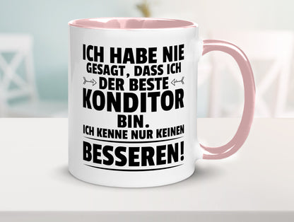 Der Beste Konditor | Konditorei Geschenkidee Humor Tasse