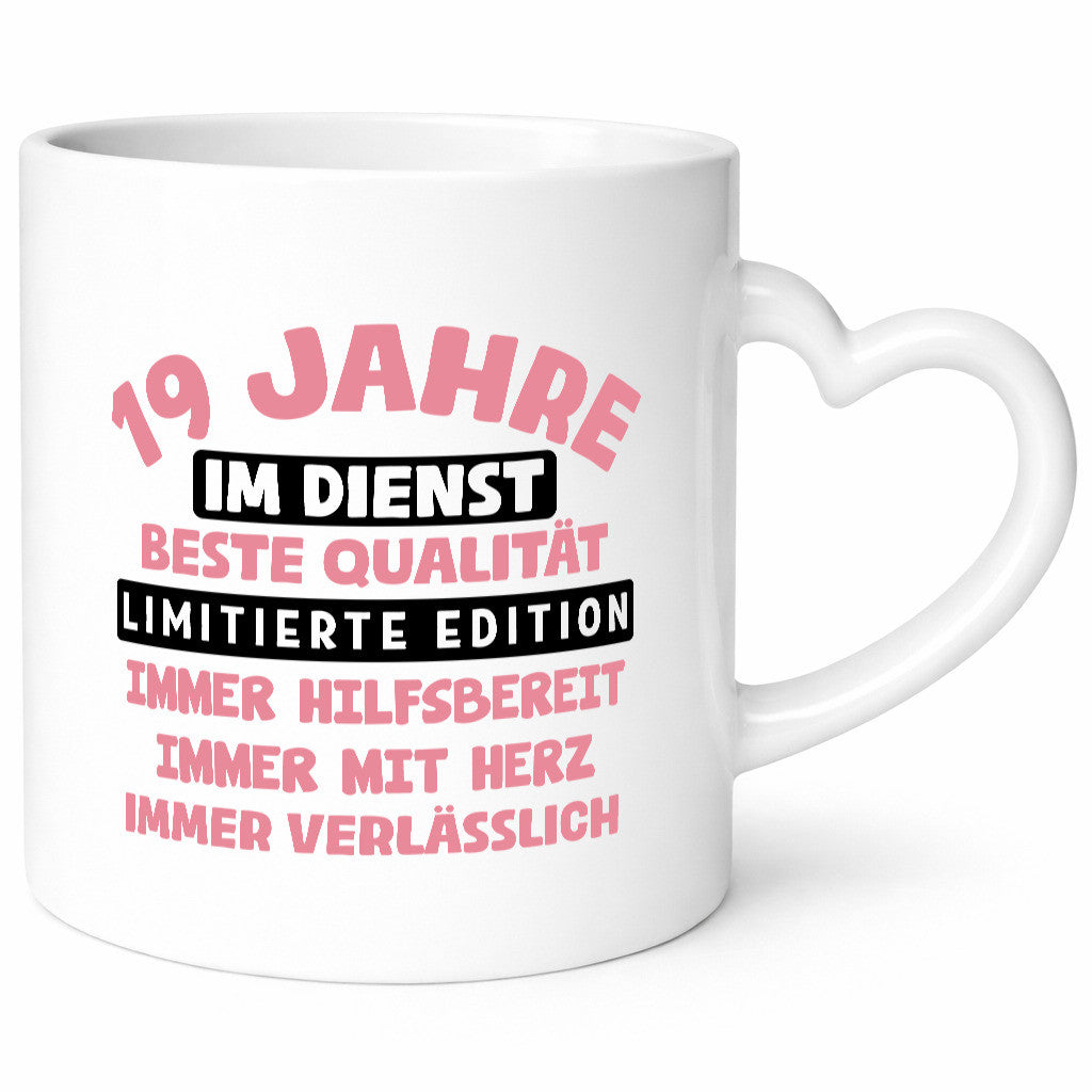 19 Jahre im Dienst | Jubiläum Arbeit v11 Geschenk Kollegen Büro lustiger Spruch