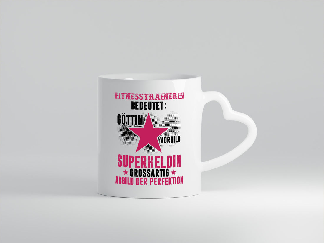 Bedeutung von Fitnesstrainerin | Trainerin Sport lustiger Spruch Geschenk Humor Tasse