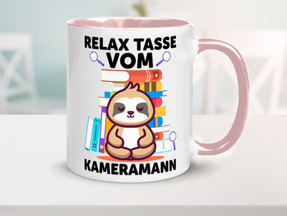 Relax Tasse: Kameramann | Kamera Humor Geschenkidee Tasse