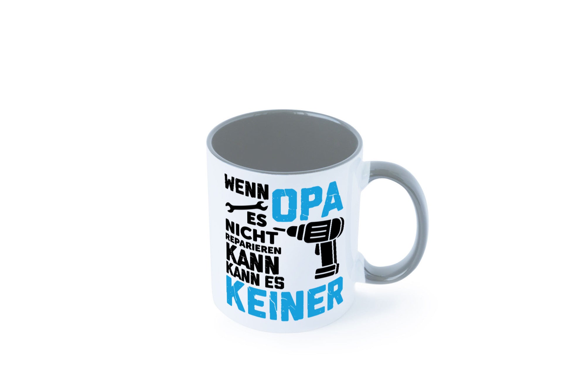 Wenn opa es nicht Reparieren kann | für alles Geschenkidee Familie Humor Tasse