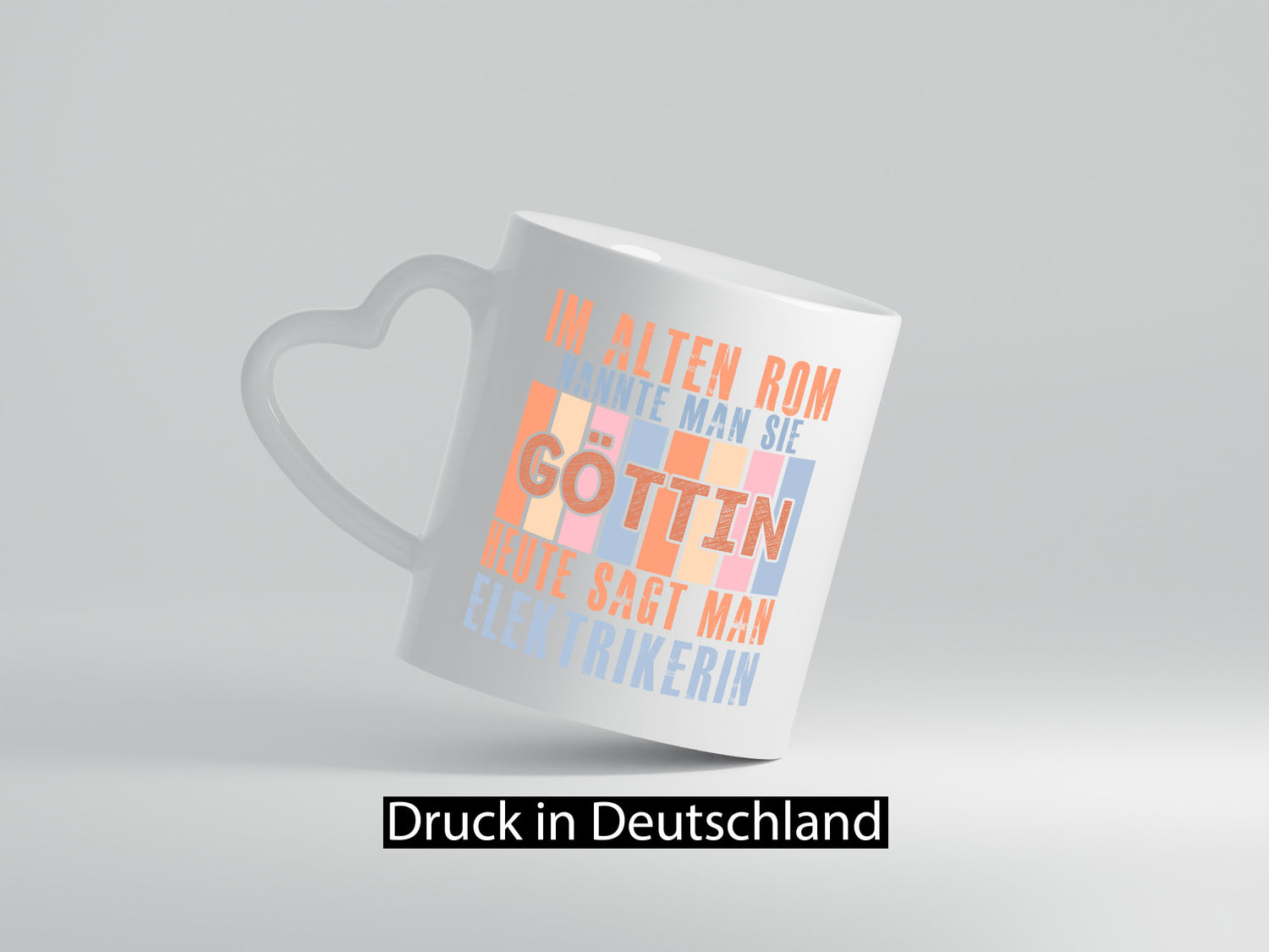 Heute sagt man: Elektrikerin | Elektronikerin Elektrik Humor Geschenkidee Tasse