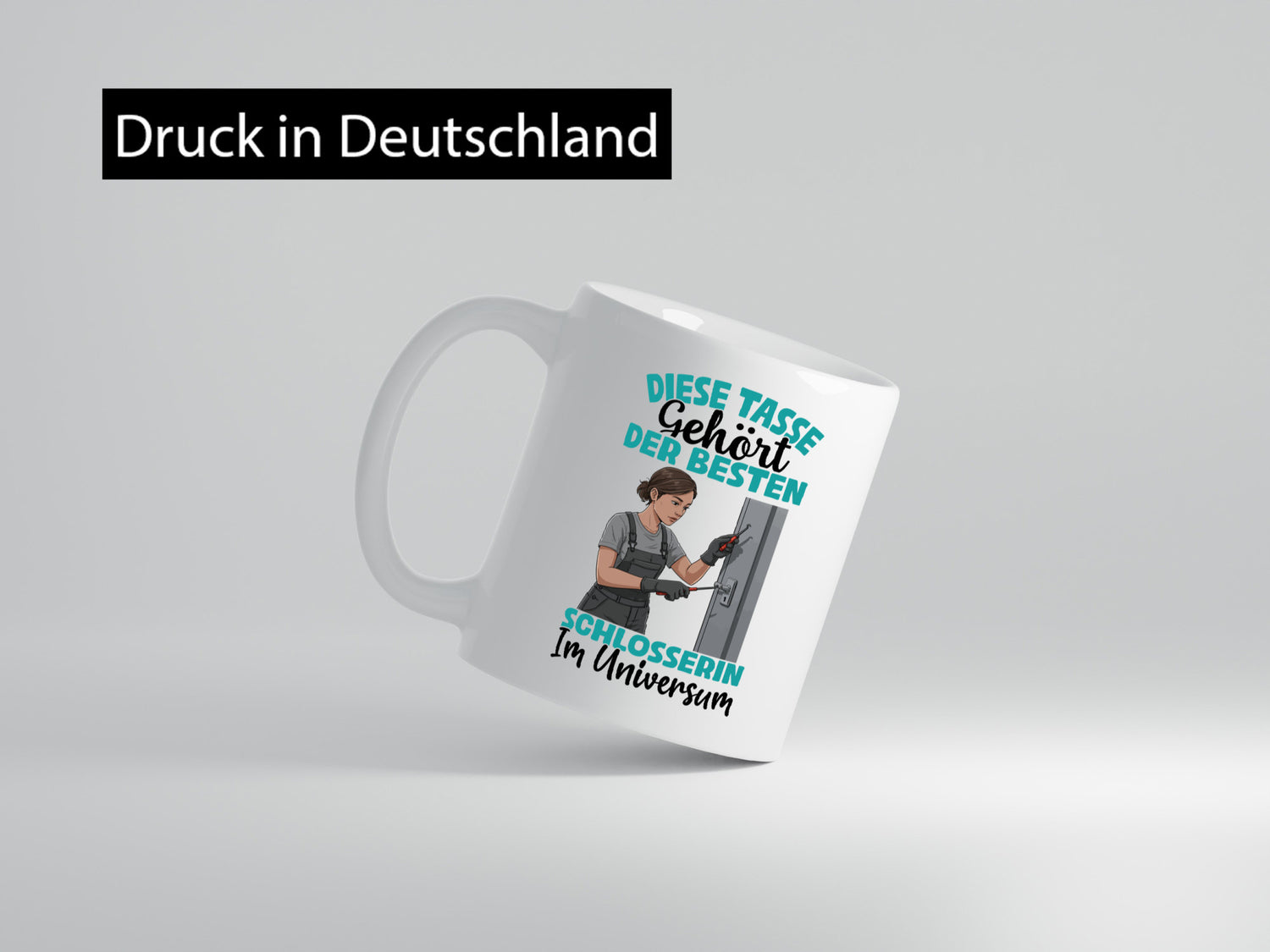 Im Universum: Schlosserin | Schlosserei Geschenk Humor Geschenkidee lustiger
