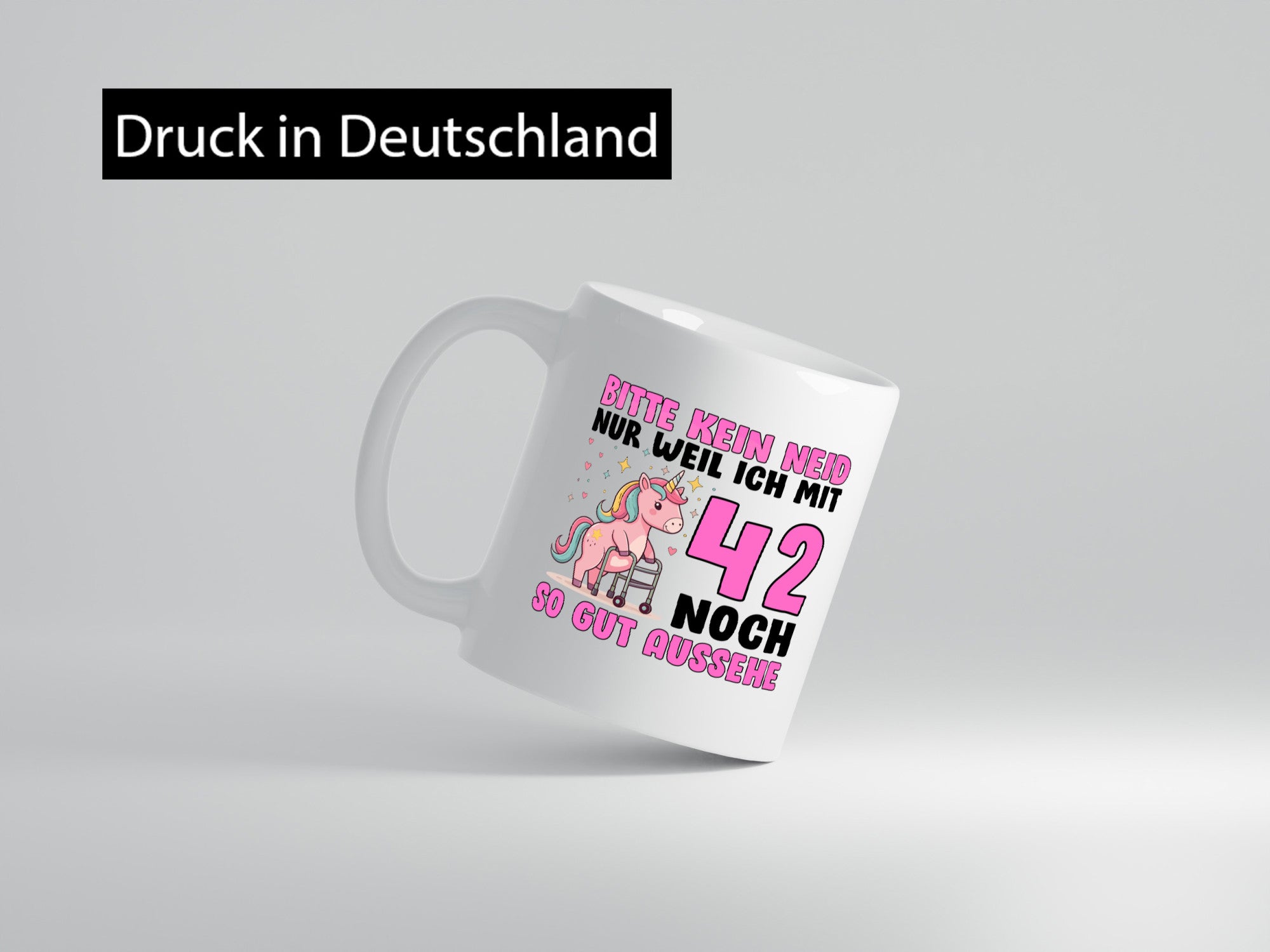 42. Geburtstag | 42 Jahre Mit noch so gut aussehen lustiger Spruch Geschenk