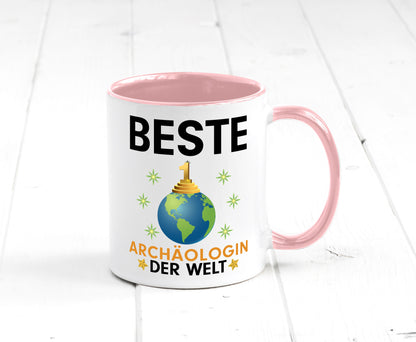 Welt Beste Archäologin| Archäologie | Forscherin lustiger Spruch Geschenk Humor