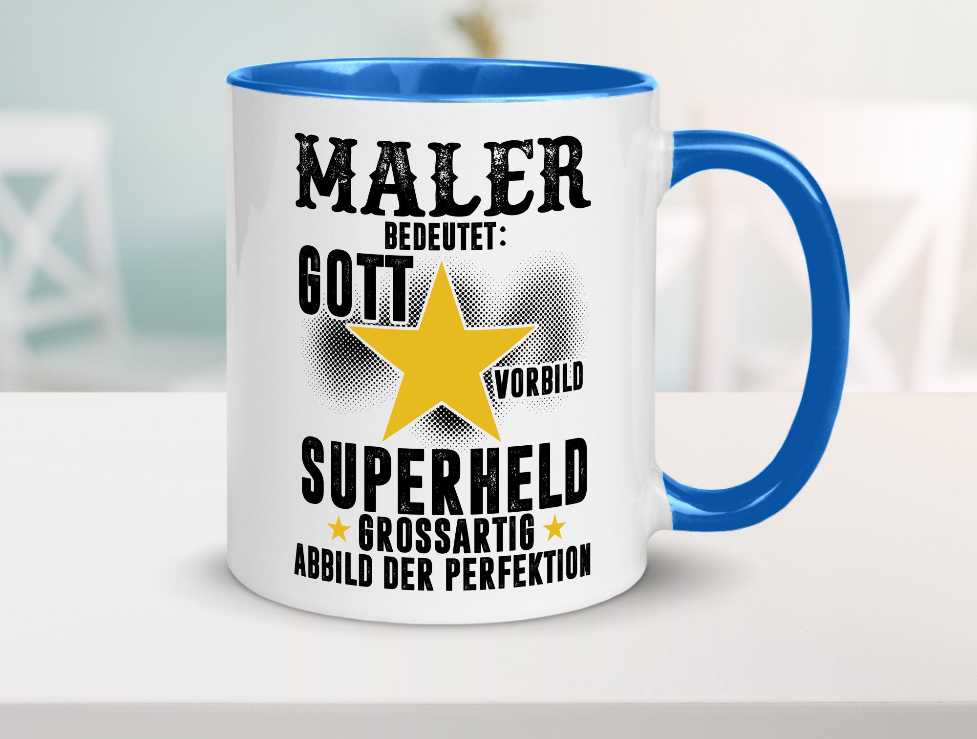 Bedeutung von Maler | Malerei Humor Geschenkidee Tasse