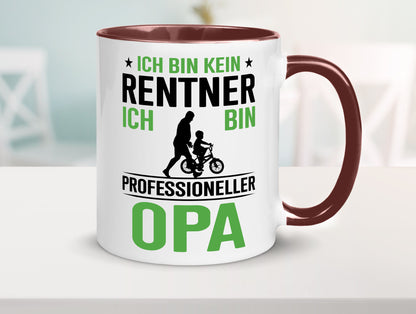 Ich bin kein renter Profesioneller Opa | Großvater Humor Familie Geschenkidee