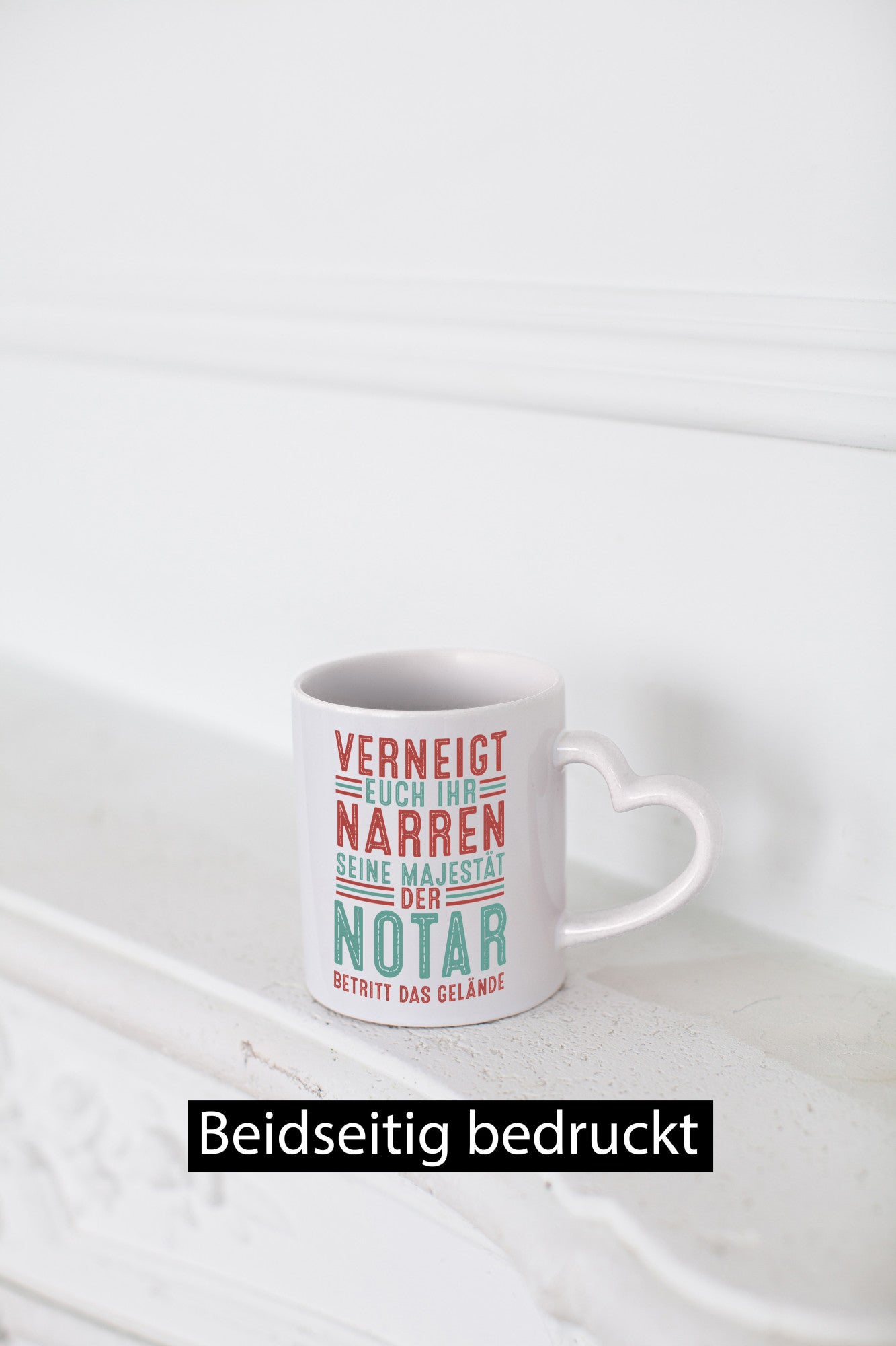 Verneigt euch: Notar | Jurist Humor Geschenkidee Tasse