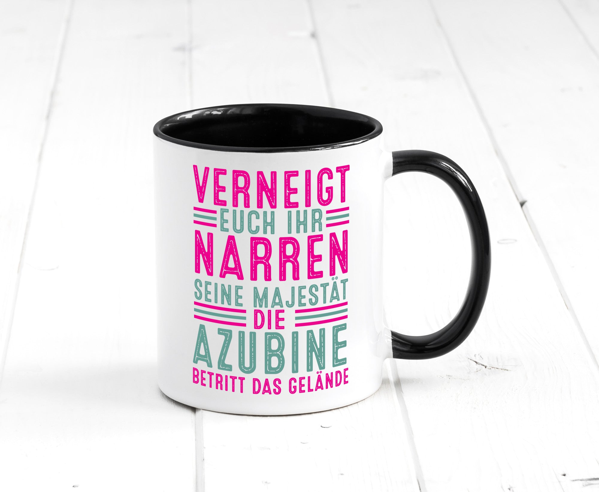 Verneigt euch: Azubine | Ausbildung Lehre Lehrling v2 lustiger Spruch Geschenk