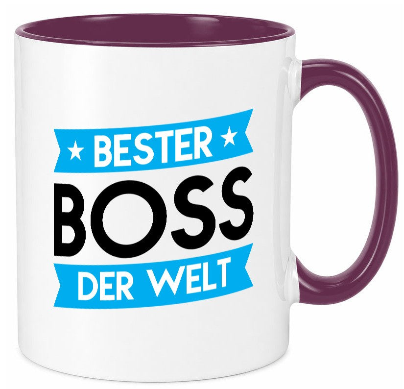 Bester Boss | Führungskraft Vorgesetzter lustig Humor Geschenkidee Geschenk Tasse