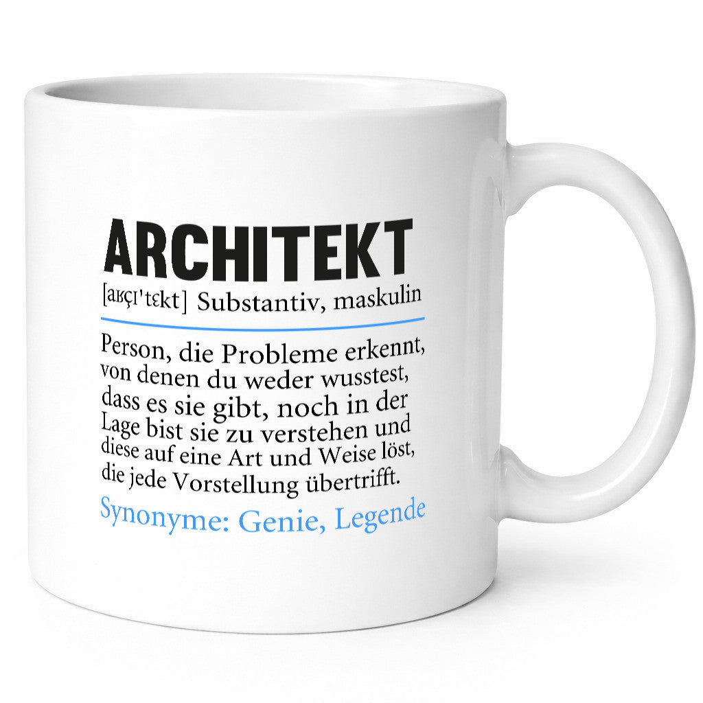 Architekt | lustiger Spruch Architektur Büro Geschenkidee Arbeit Kollegen Humor