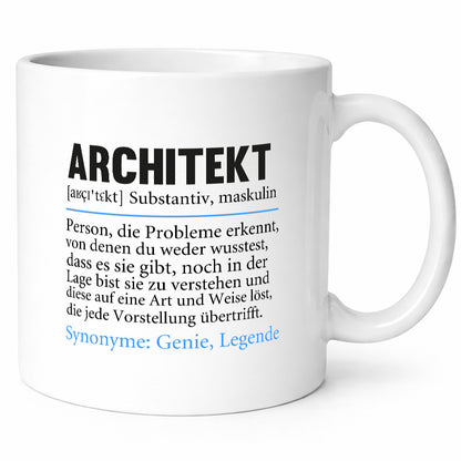 Architekt | lustiger Spruch Architektur Büro Geschenkidee Arbeit Kollegen Humor