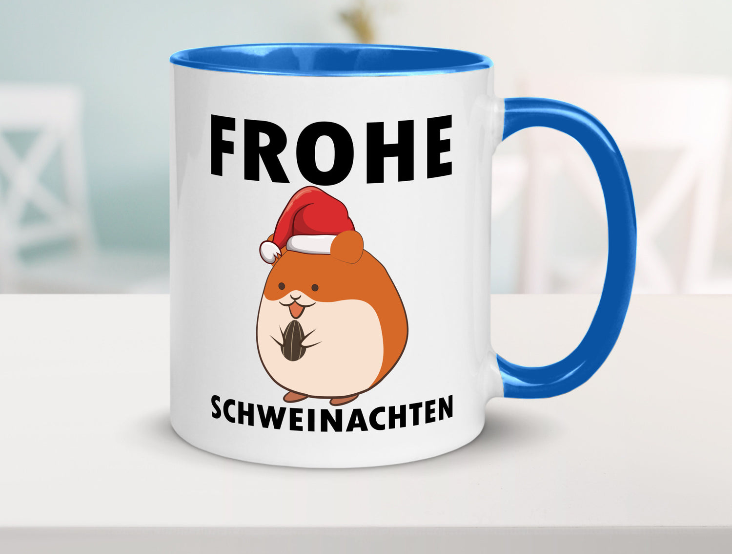 Frohe Schweinachten | Meerschweinchen Weihnachten lustiger Spruch Geschenk