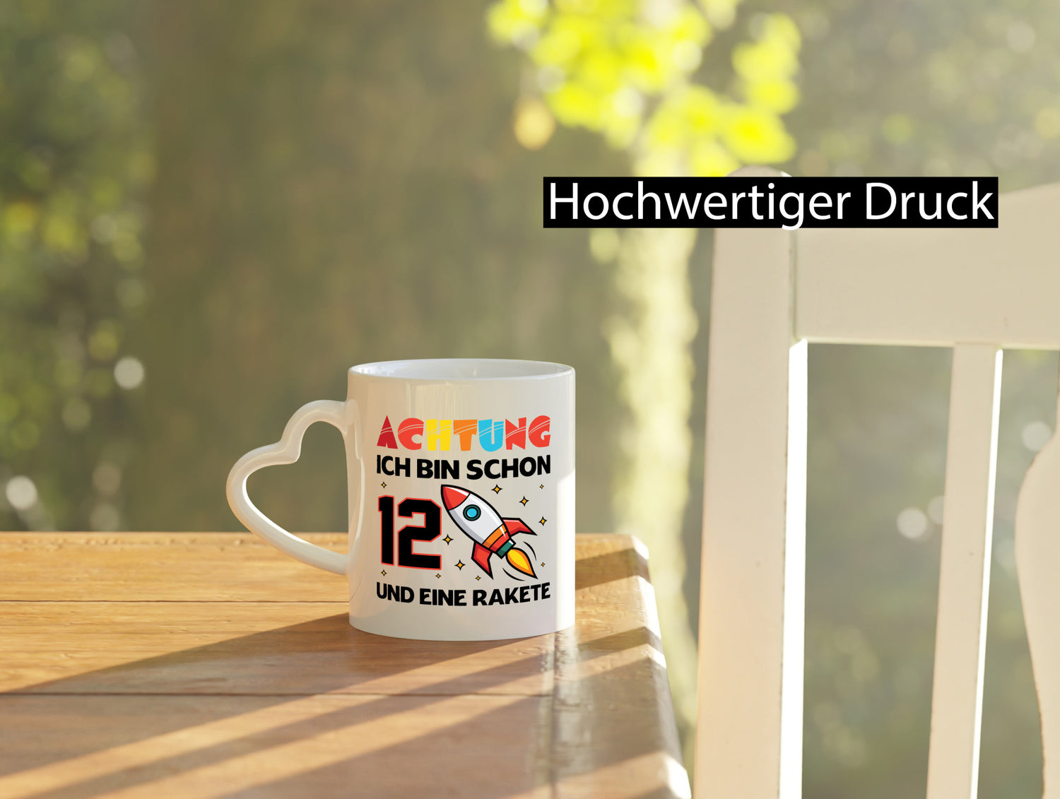 12. Geburtstag | Rakete Weltraum 12 Jahre Galaxy Geschenkidee Humor Tasse