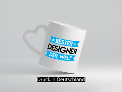 Bester Designer Beruf | Mode Geschenk Arbeit Kollegen Büro lustiger Spruch Tasse
