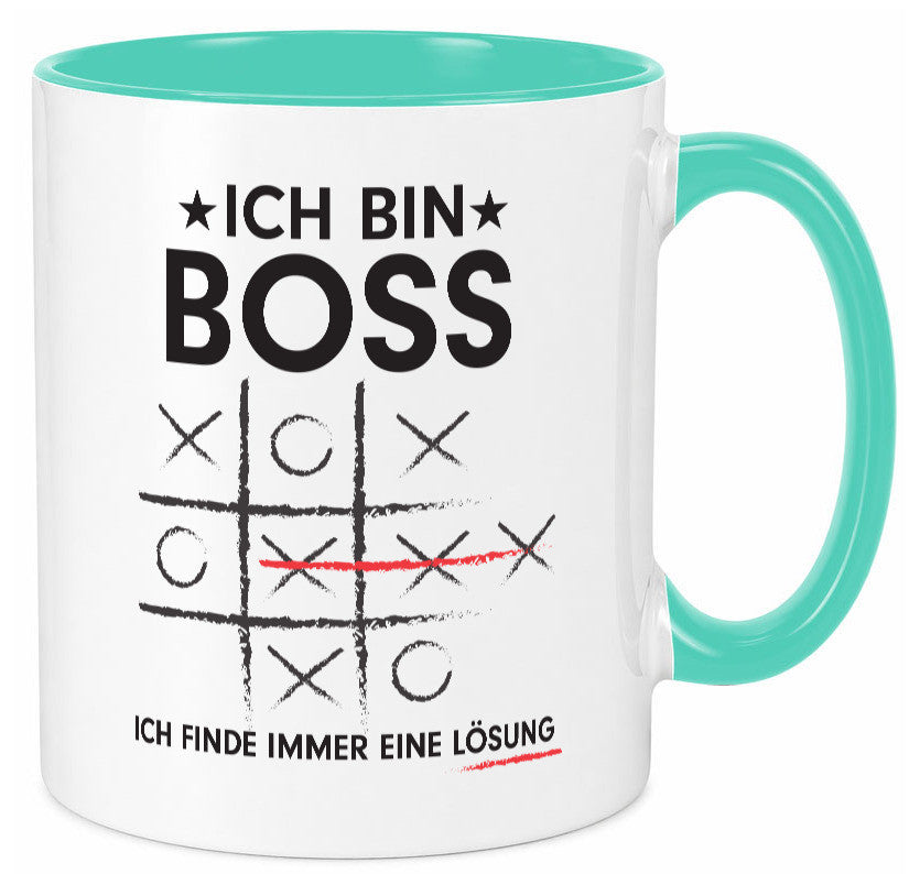 Lösung finden: Boss | Führungskraft Vorgesetzter v2 lustig Humor Geschenkidee
