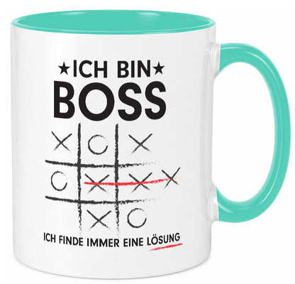 Lösung finden: Boss | Führungskraft Vorgesetzter v2 lustig Humor Geschenkidee