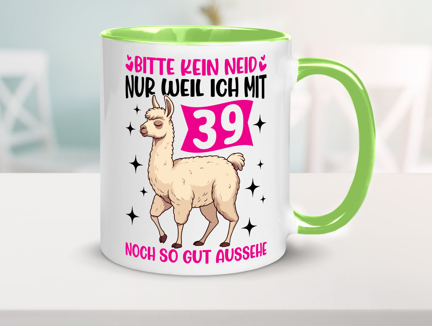 39. Geburtstag | 39 Jahre Lama gut aussehen Geschenk Geschenkidee lustiger