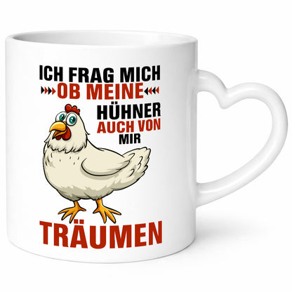 Träumen meine hühner auch von mir? Landwirt | Hühnerstall v2 Geschenk Humor