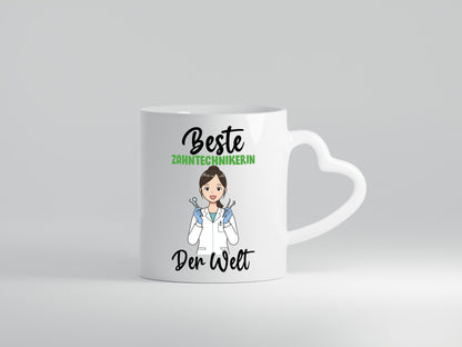 Beste Zahntechnikerin | Zahnmedizin v2 Geschenkidee Humor Tasse