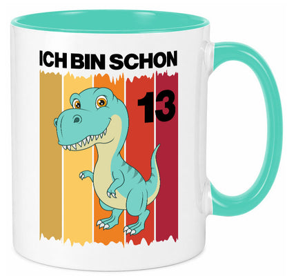 13. Geburtstag | 13 Jahre Dinosaurier Geschenk Geschenkidee lustiger Spruch