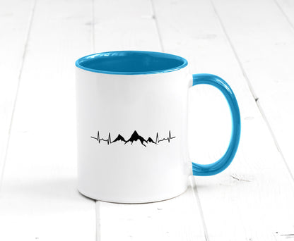 Berge Motiv | Alpen Skifahren Skiurlaub Apres Ski Geschenkidee Humor Tasse