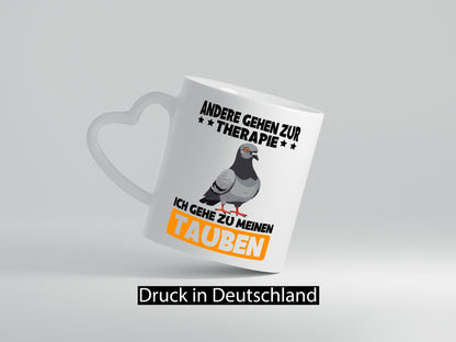 Andere gehen zur Therapie | Tauben Taubenzüchter v2 lustiger Spruch Geschenk