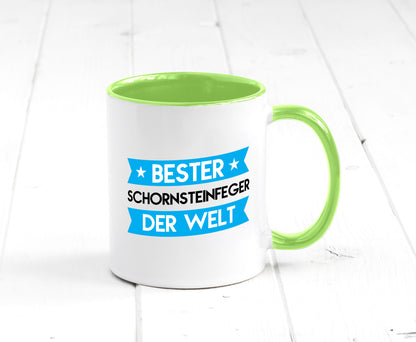Bester Schornsteinfeger | Kaminkehrer Handwerk Humor Geschenkidee Tasse