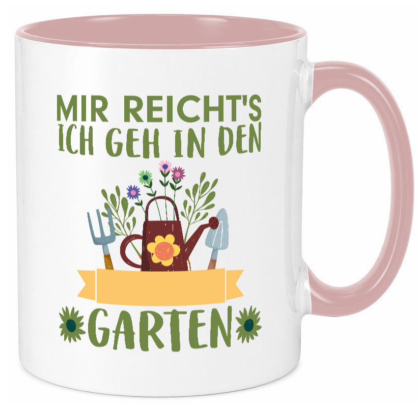 Ich geh in den Garten | Gärtner Tasse Gartenarbeit Humor Arbeit Kollegen Büro