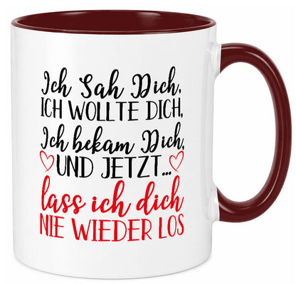 Ich will dich lustig Humor Geschenkidee Geschenk Tasse