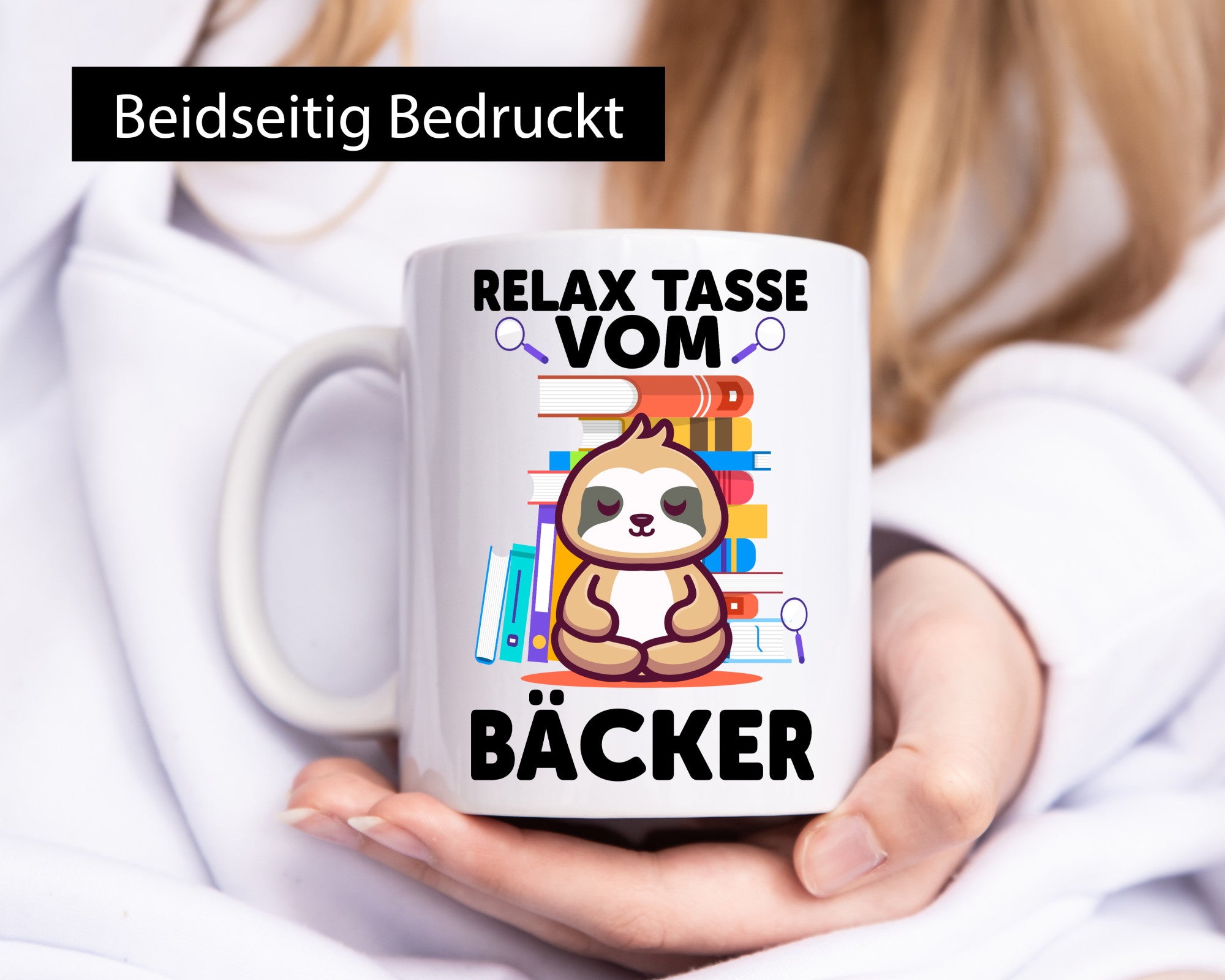 Relax Tasse: Bäcker | Bäckerei Backen Konditor lustig Humor Geschenkidee