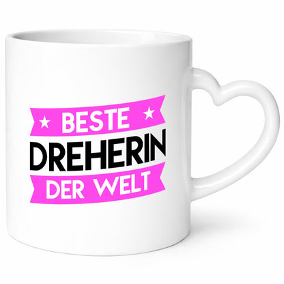 Beste Dreherin | Fräser Dreher lustiger Spruch Geschenk Humor Geschenkidee Tasse