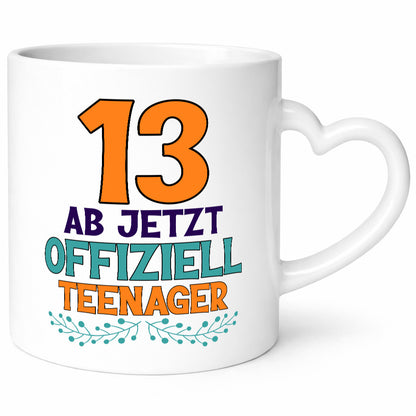 13. Geburtstag | Mädchen Tasse Teenager Spruch vl5 Geschenk Geschenkidee