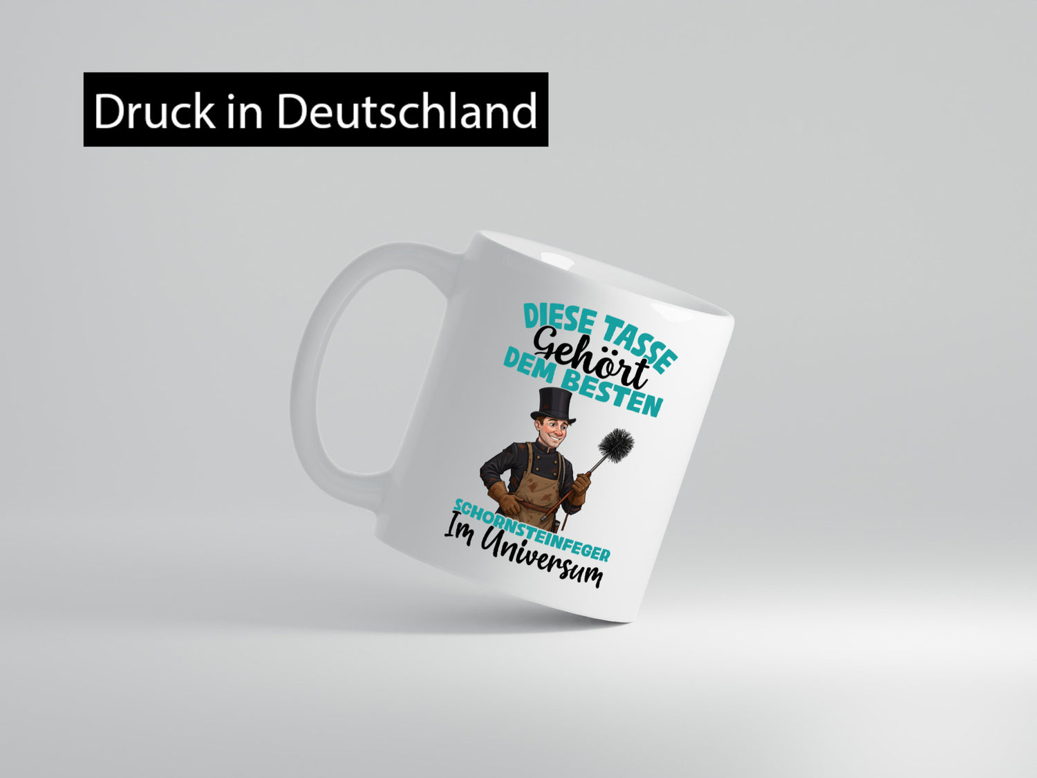 Im Universum: Schornsteinfeger | Kaminkehrer Humor Geschenkidee Tasse