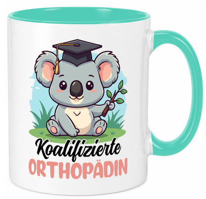 Koalifizierte Orthopädin |Orthopädie lustig Humor Geschenkidee Geschenk Tasse