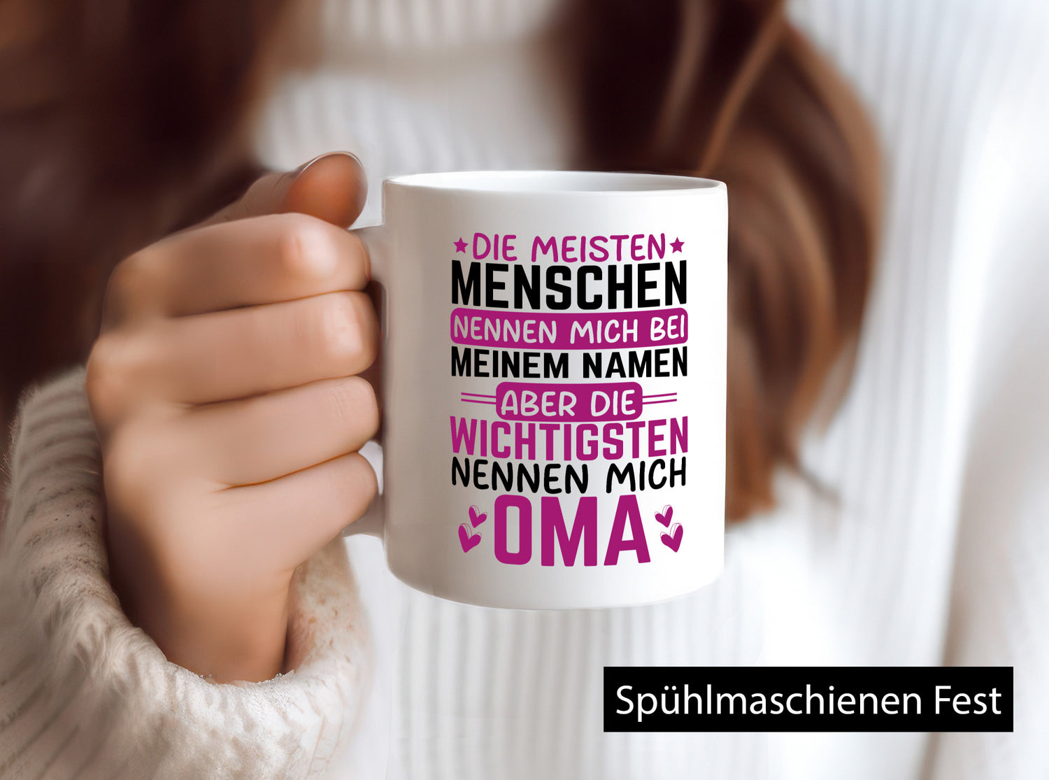 Important People Call Me Grandma | Grandmother Gift Idea Family Humor Mug