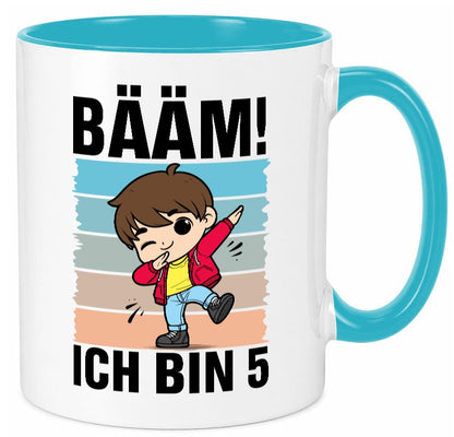 5. Geburtstag | Ich bin 5 Jahre Bäääm Dabbing Kind Geschenkidee Humor Tasse