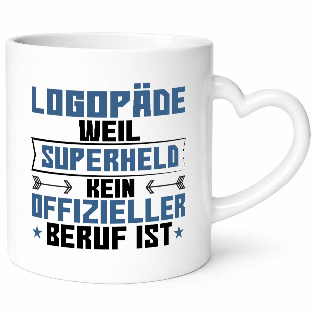 Superheld Logopäde | Sprachtherapie lustiger Spruch Geschenk Humor Geschenkidee