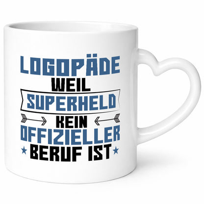 Superheld Logopäde | Sprachtherapie lustiger Spruch Geschenk Humor Geschenkidee