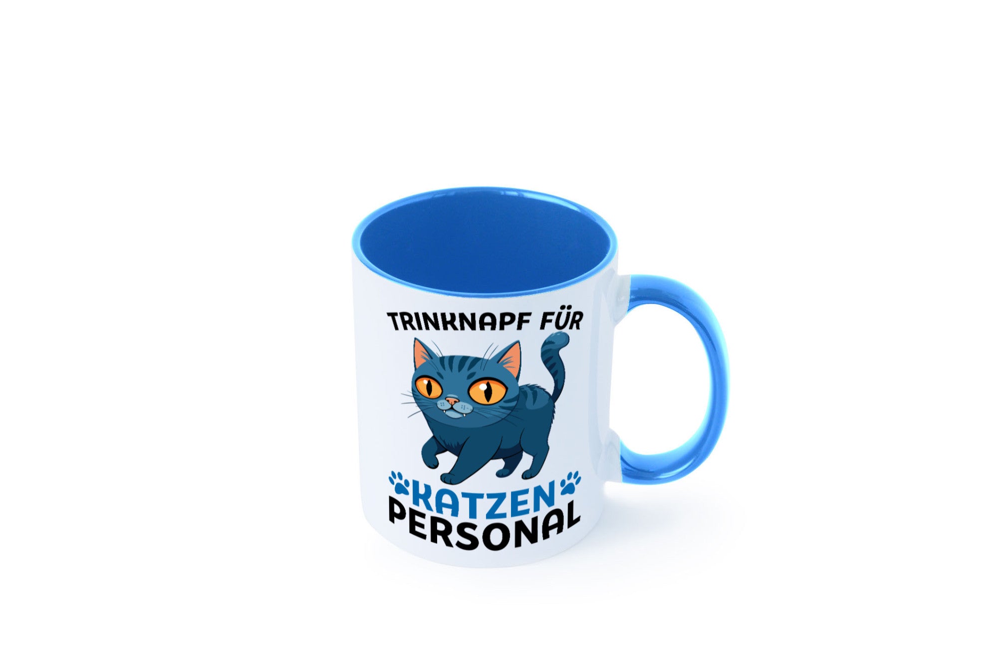 Katzen Personal | Katzenbesitzer Tasse Katze Humor vl2 Tierliebhaber