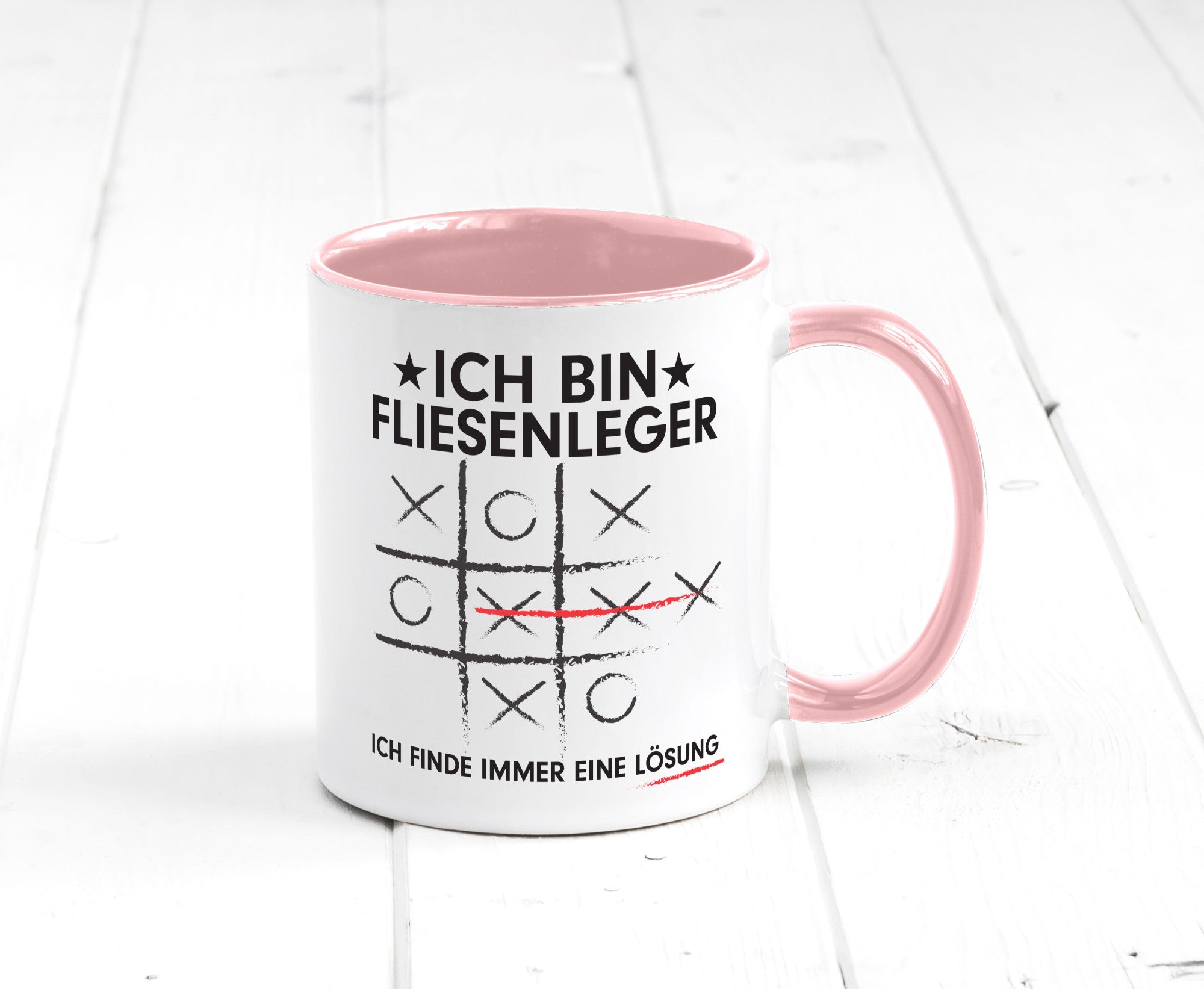Lösung finden: Fliesenleger | Fliesenlegen Bau Geschenk Humor Geschenkidee